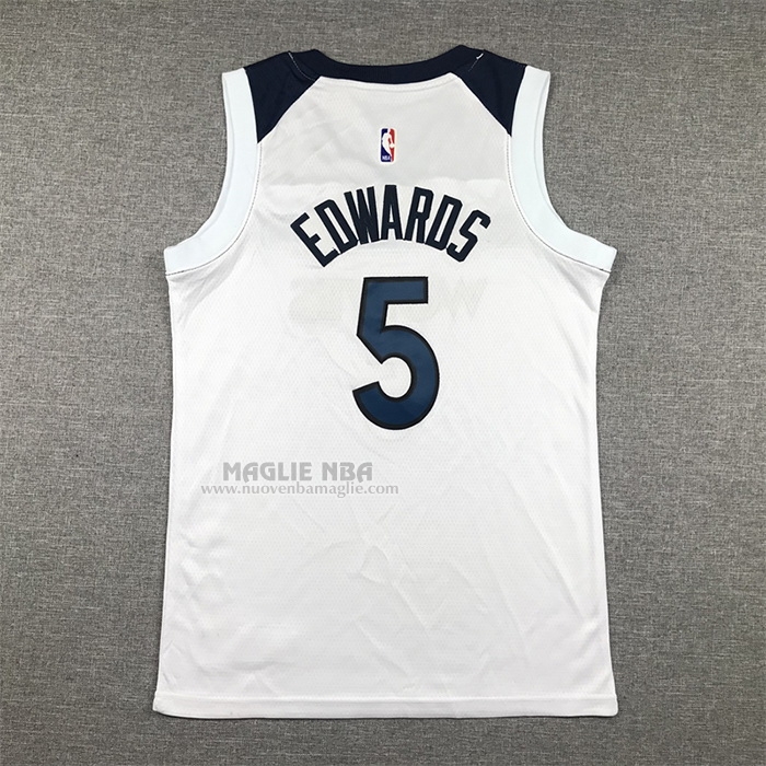 Maglia
 Anthony Edwards NO 5 Bambino
 Minnesota Timberwolves Association 2022-23 Bianco
